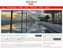 Tablet Screenshot of eduhostels.com
